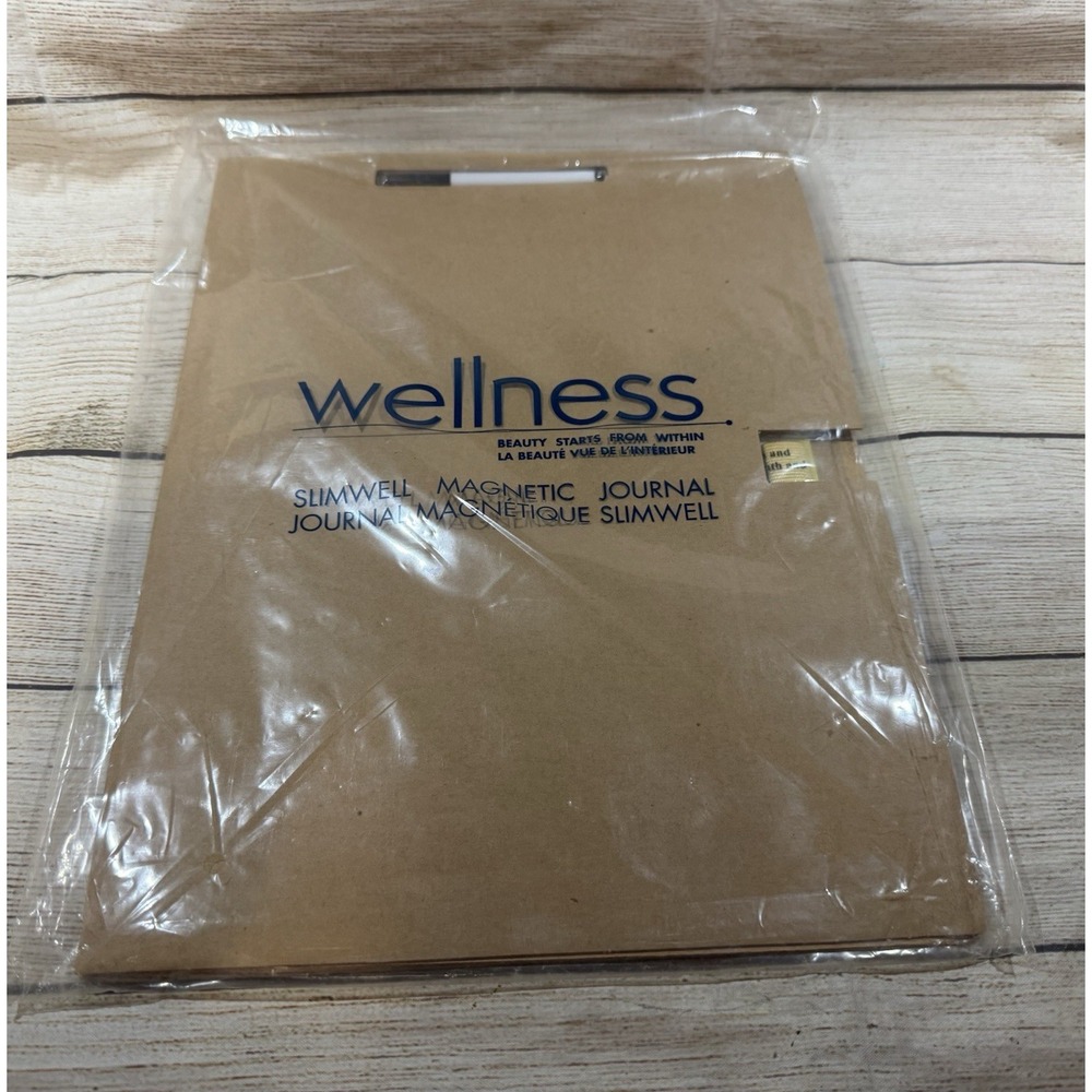Vintage AVON Wellness Slimwell Magnetic Journal New Old Stock Discontinued GTb23